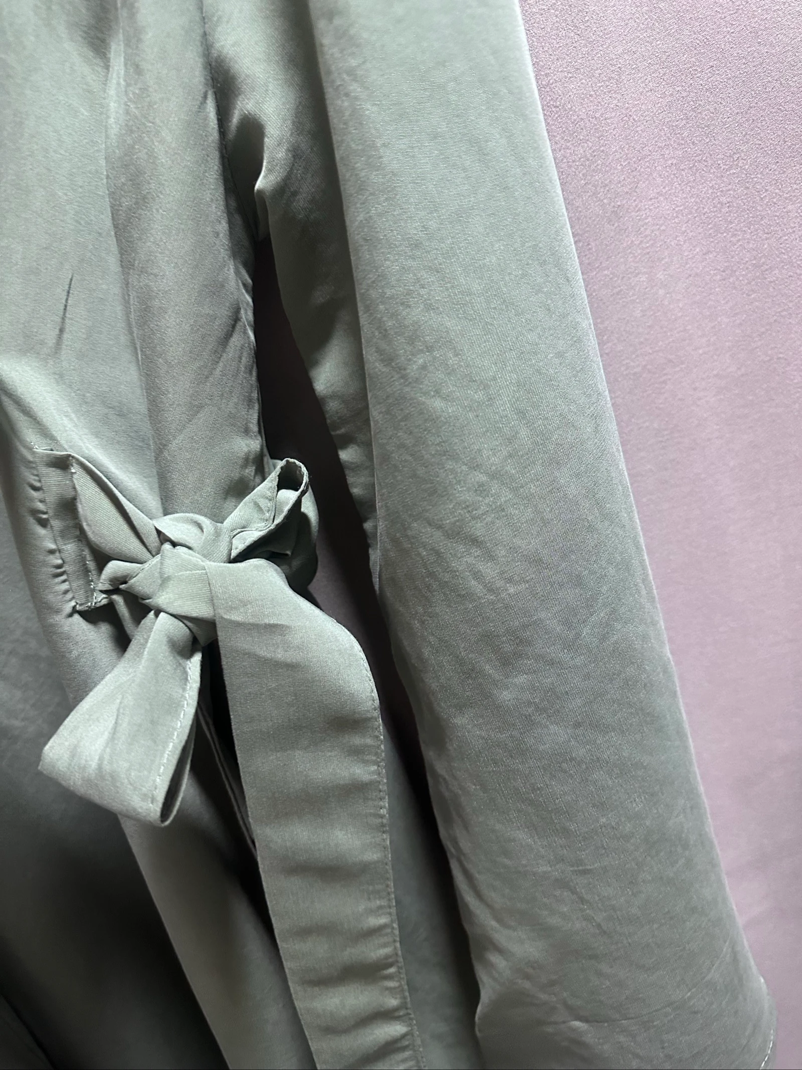 Long green abaya – photo 2